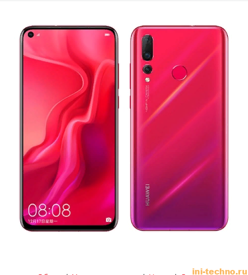 Huawei Nova 4: новинка 2019 года